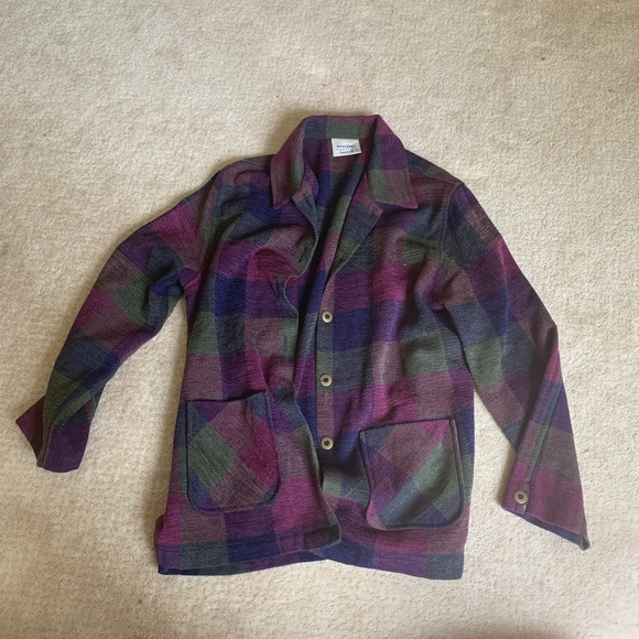 Vintage Plaid Button Up - Picture 1 of 3